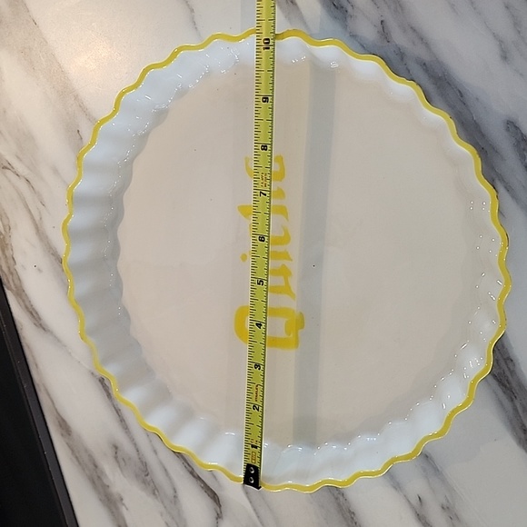 Vintage quiche ceramic dish - Picture 7 of 8